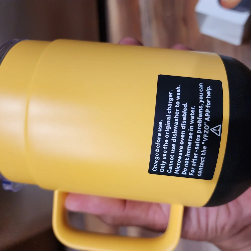 Smart Mug Warmer and Wireless Charger - Black